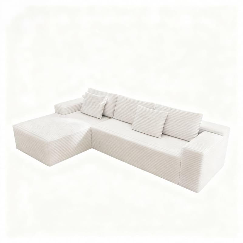 104.30" Modern Modular Sectional Sofa with Chaise for Living Room