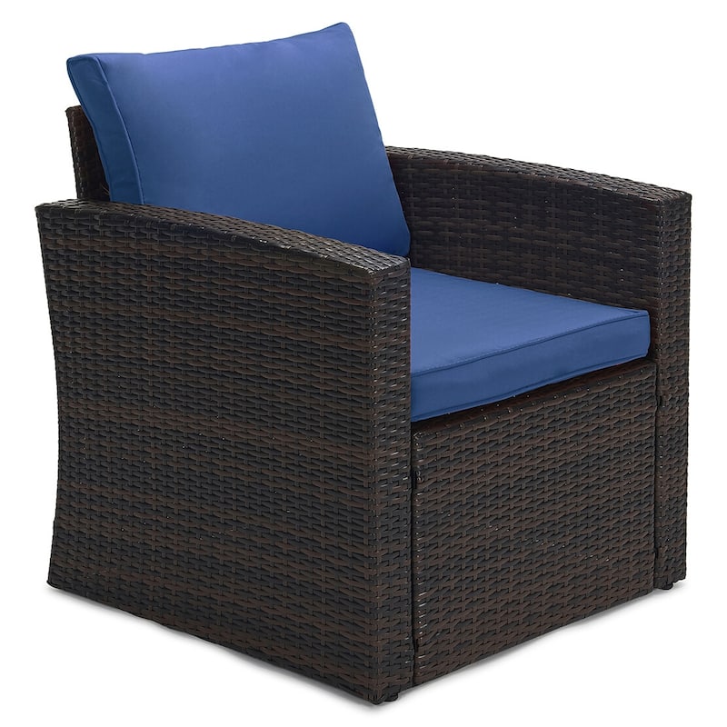 7 - Person Outdoor Seating Group with Cushions