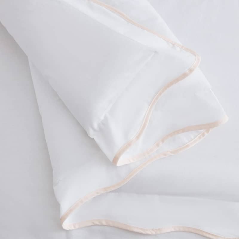 Martha Stewart Simple Scallop Cotton Comforter Set