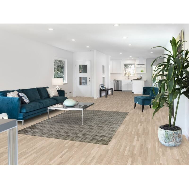 Hand Knotted Oriental 100% Wool Carpet Modern All-Over Multi-Colored Gabbeh Area Rug - 7' 9'' X 5' 5''