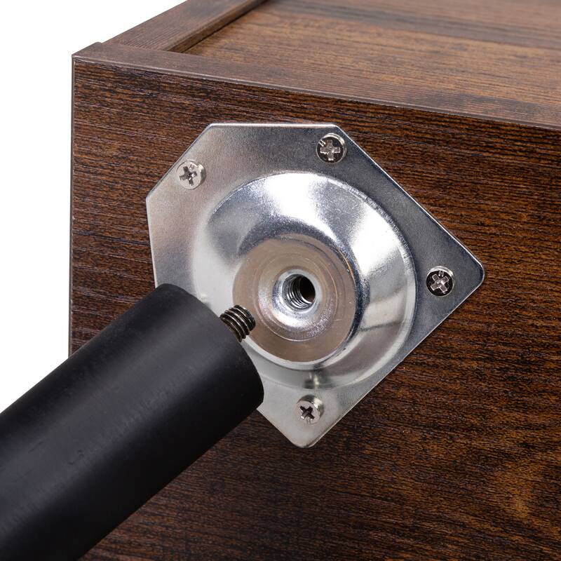 Side Table Storage Cabinet, Chic Corner Table Entry Table