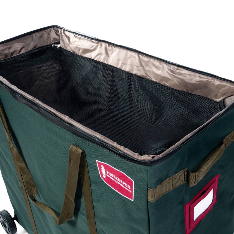 Rolling Multi Use Christmas Decoration Storage Bag with Wheels