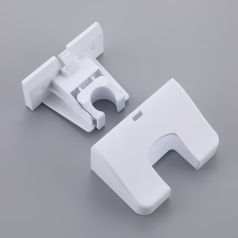 Modern Matte Black/ White Wall Mount Digital Display Bathroom Faucet includes Hardware