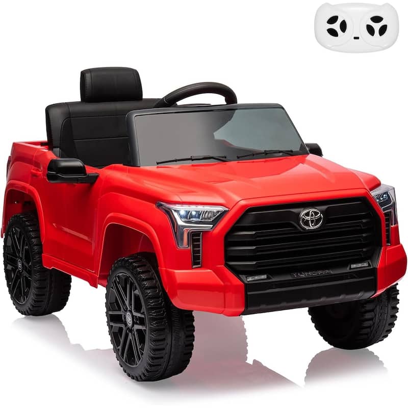 12V Electric Ride-On Toy Car for Kids with Remote - Red