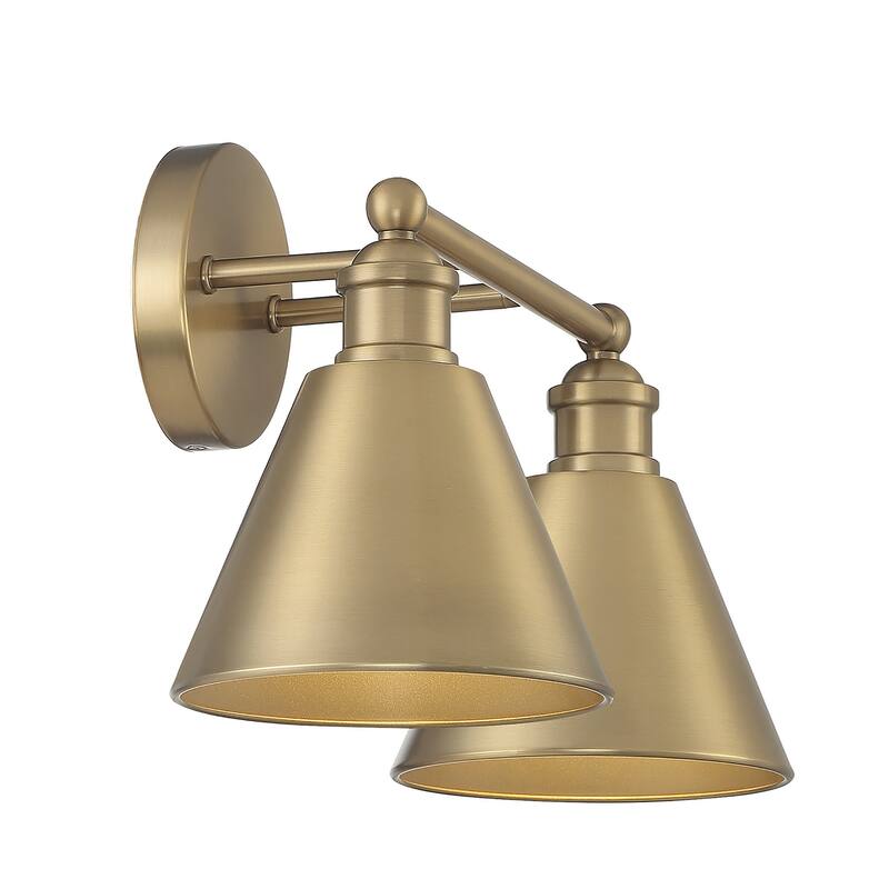 Meridian M80063 2 Light 17" Wide Bathroom Vanity Light