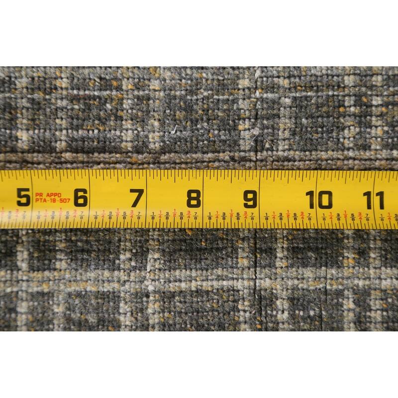 Hand Knotted Oriental 100% Wool Carpet Modern All-Over Multi-Colored Gabbeh Area Rug - 7' 9'' X 5' 5''