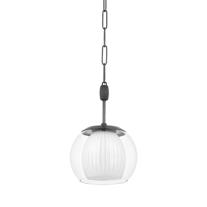 Hudson Valley Lighting 7310 Clementon 11" Wide Pendant - Distressed Bronze