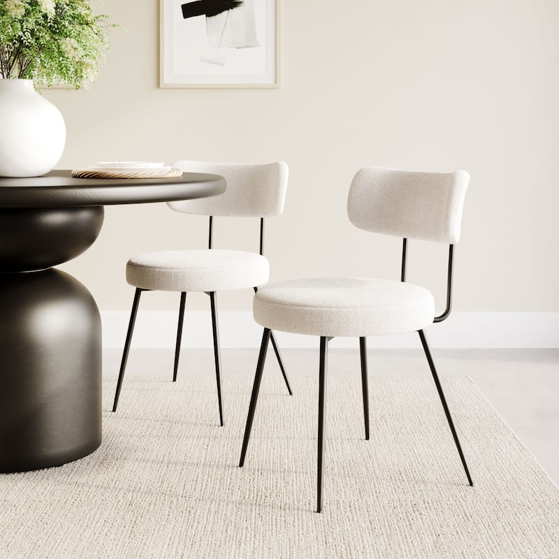 Blanca Dining Chair Ivory - Ivory