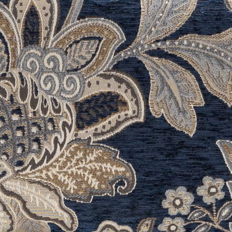 Arlette Contemporary Floral Manual Swivel Recliner with Tufted Back and Angle Adjustment Button