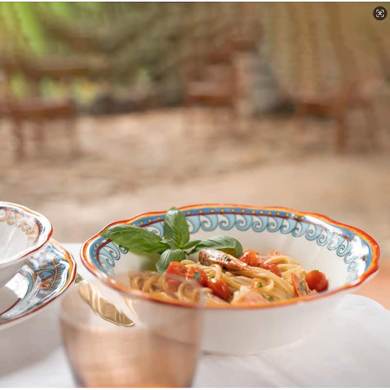 Euro Ceramica Duomo Stoneware 10" Serving Bowl - 48 oz