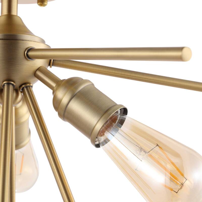 GetLedel Modern 3-Light Sputnik Semi-Flush Mount