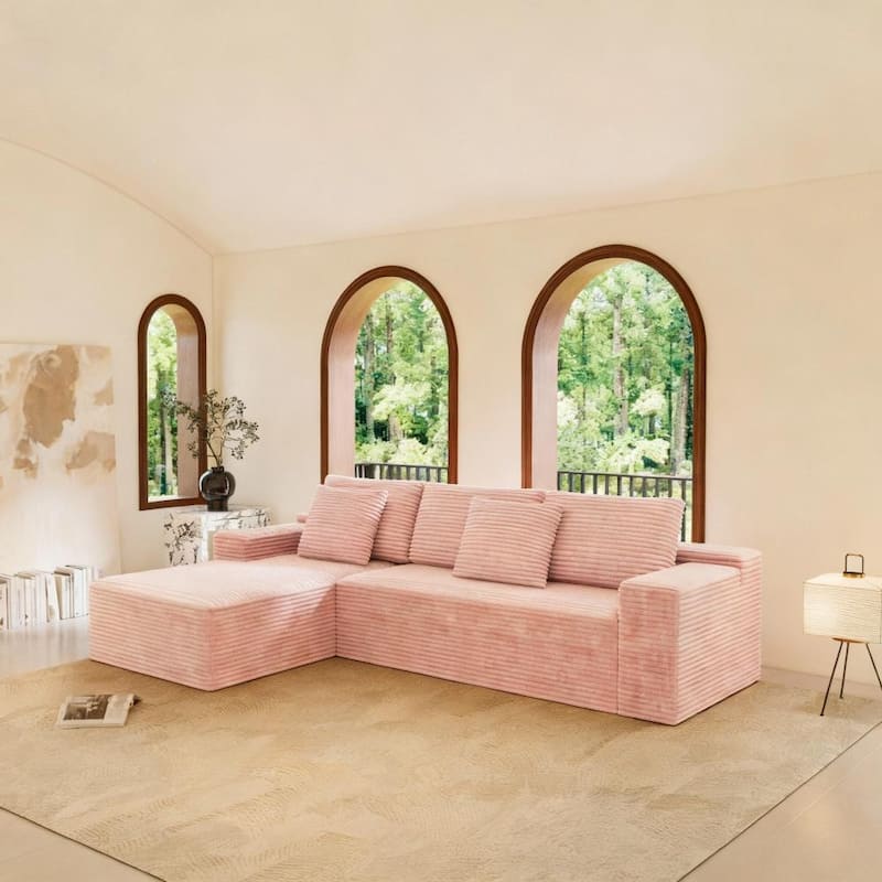 104.30" Modern Modular Sectional Sofa with Chaise for Living Room