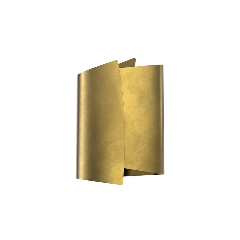 Alora Lighting WV319202 Parducci 15" Tall Bathroom Sconce - Vintage Brass