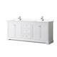 Option White / Carrara Cultured Marble Top / Polished