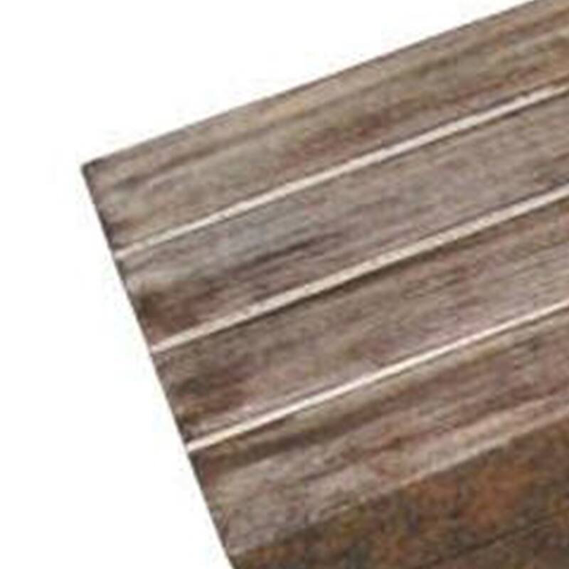 Wooden Lift Top Storage Box with Grain Details, Set of 3, Brown