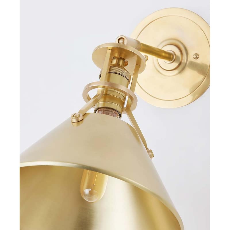 Hudson Valley Lighting METAL NO. 2 Single Light 11" Tall Wall Sconce