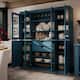 Option Teal Blue - 6 Clear Glass-2 Solid