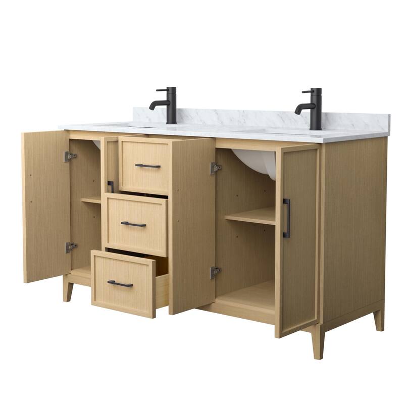 Wyndham Collection WCH717160D-CM-UNSMXX Elan 60" Free Standing Double