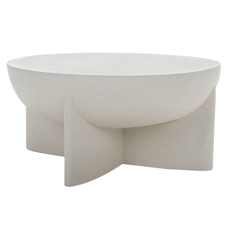 SAFAVIEH Devan Coffee Table (Fully Assembled) - 30"W x 30"D x 14"H