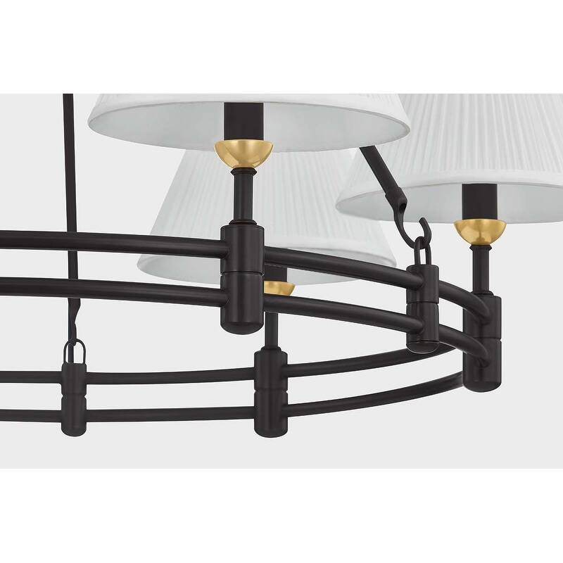 Hudson Valley Lighting MDS1800 Howard 6 Light 33" Wide Chandelier with