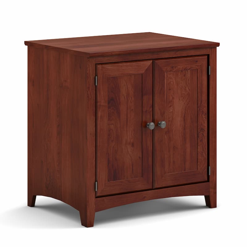 Arch+Haven Solid Wood 2 Door Cabinet