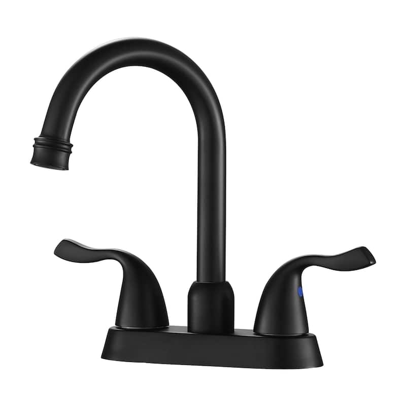 Bathroom Faucet Modern Commercial Two Handle Black Vessel Sink Faucet,Bathroom Vanity Sink Faucets