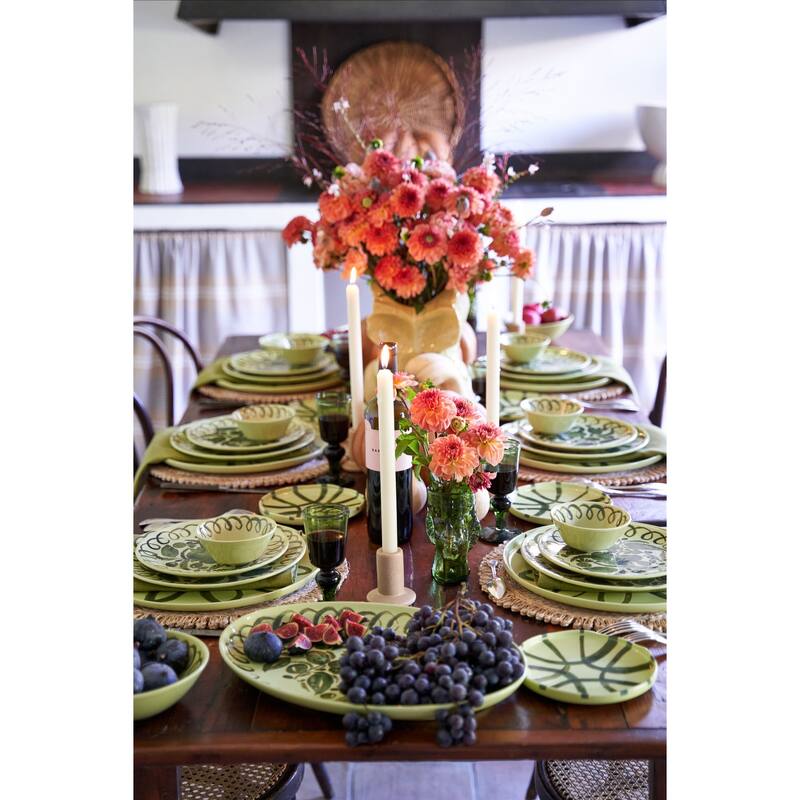 Caravan Amalfi Oval Serving Tray - 15.7" x 11" - 15.7" x 11"