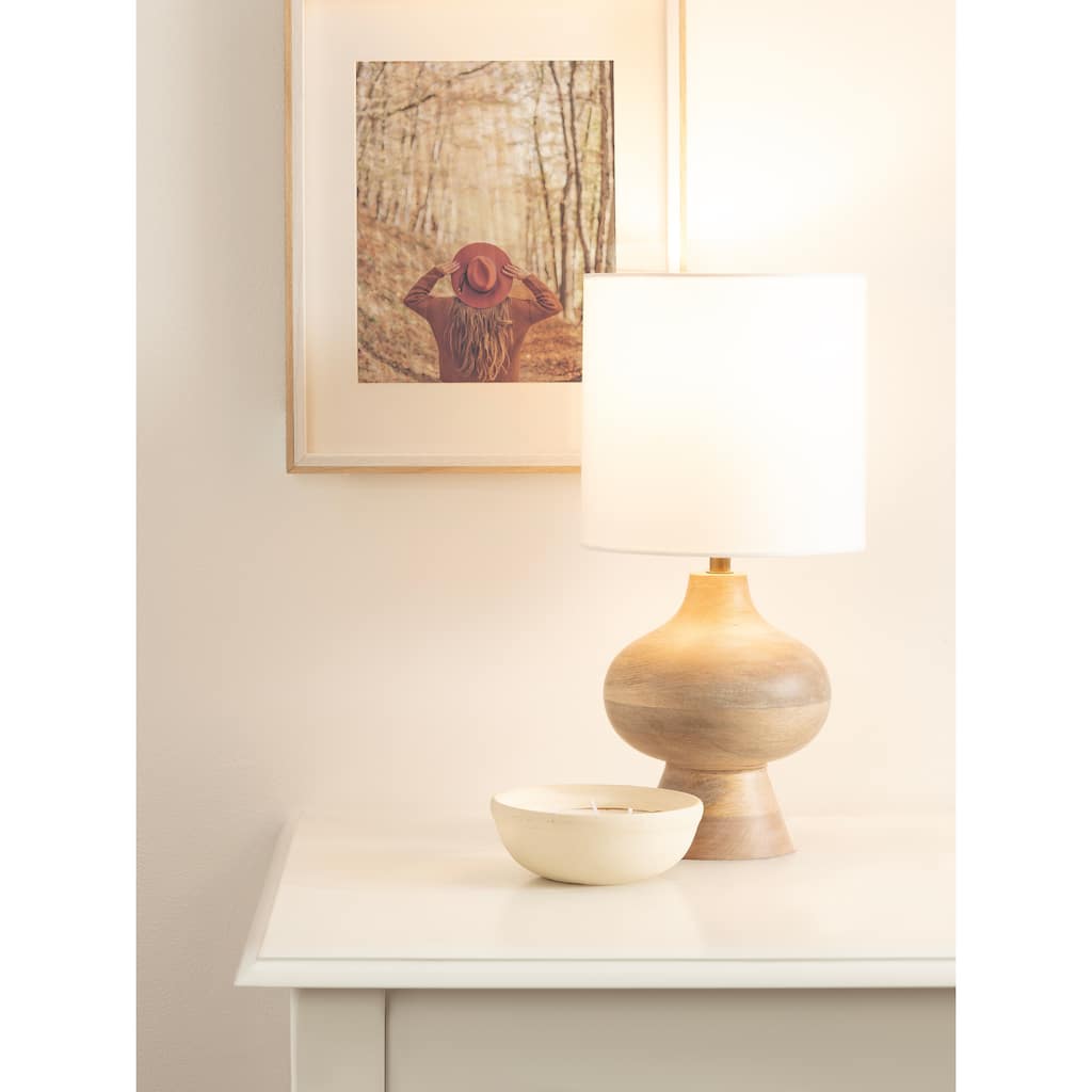 Kate and Laurel Bahira Tabletop Lamp - 8x8x17