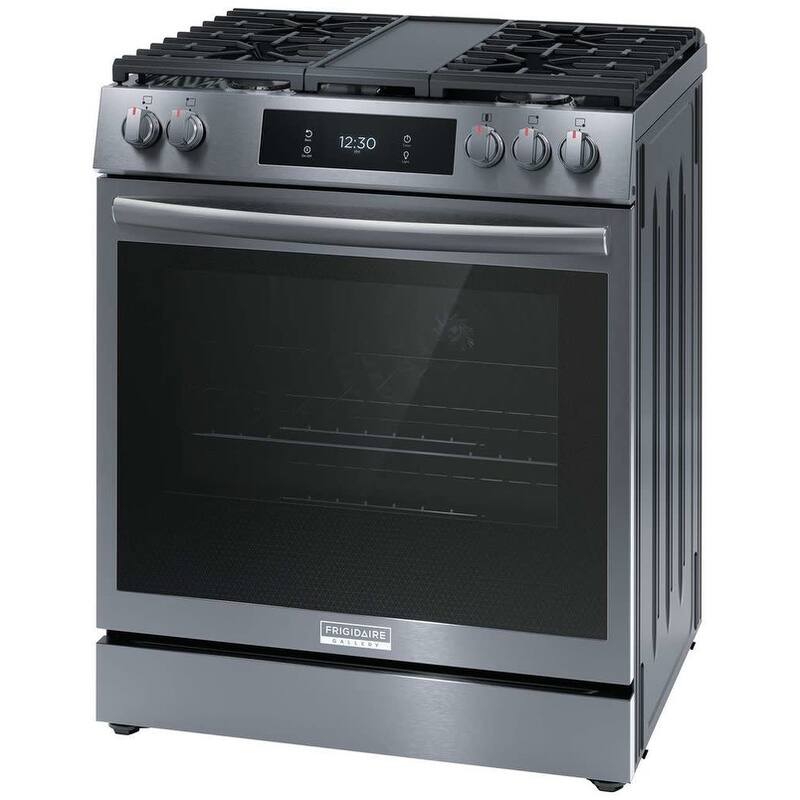 Frigidaire GCFG3060B 30" Wide 6.1 Cu. Ft. Gas Range with Air Fry and