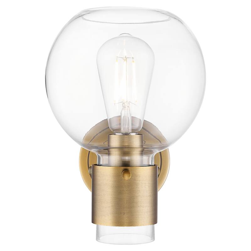 Innovations Lighting 464-1W-G464B-7CL Lawton Sphere 9" Tall Bathroom