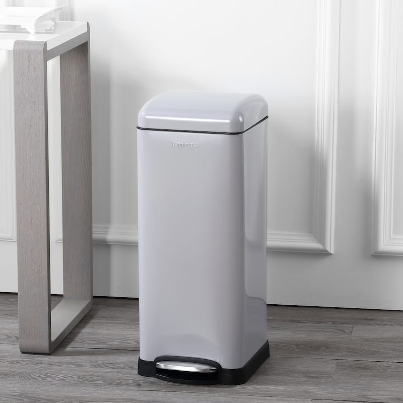 happimess Betty Retro 8-Gallon Step-Open Trash Can