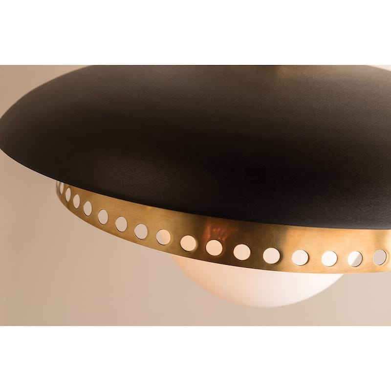 Hudson Valley Lighting Herkimer Single Light 18" Wide Pendant