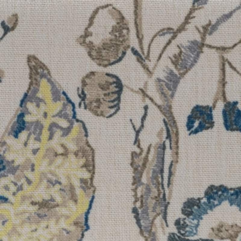 Arlette Contemporary Floral Manual Swivel Recliner with Tufted Back and Angle Adjustment Button