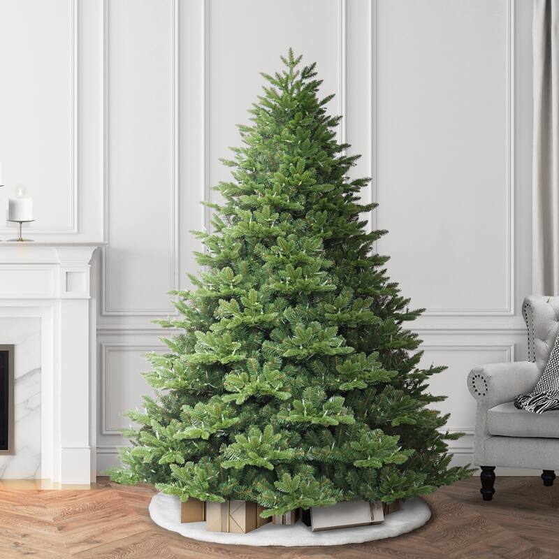 Puleo International 6.5' Pre-Lit Artificial Noble Fir Tree with 800 Dual-Color LED Lights