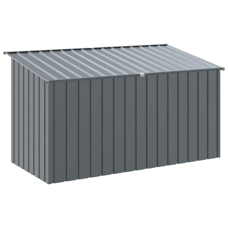 vidaXL Dog House Anthracite Galvanized Steel