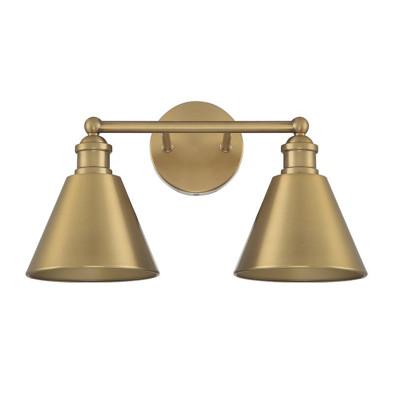 Meridian M80063 2 Light 17" Wide Bathroom Vanity Light