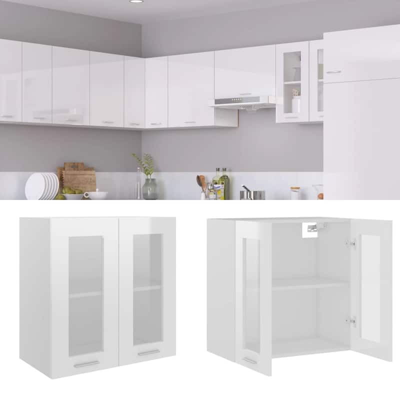 vidaXL Kitchen Cabinet Storage Cupboard Under Sink Organizer Engineered Wood