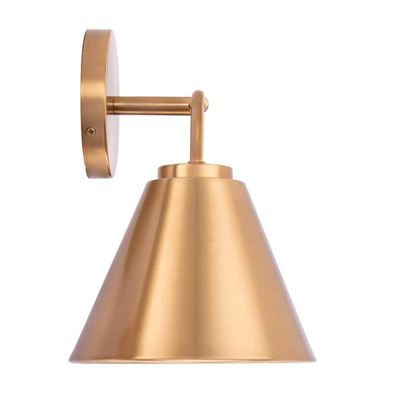 Modern Loft Lantern 3-Light Gold Vanity Light - 25.4"L x 7"W x 10.5"H