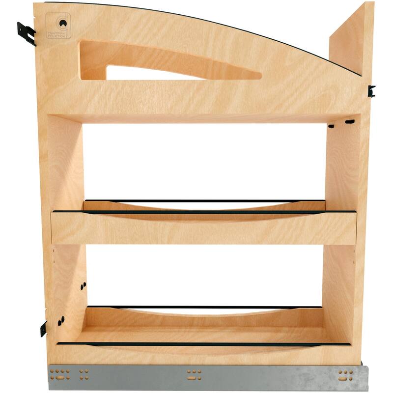 Rev-A-Shelf 448CC-BCSC-8 Craftsman 8-15/16" Wide Solid Maple Kitchen
