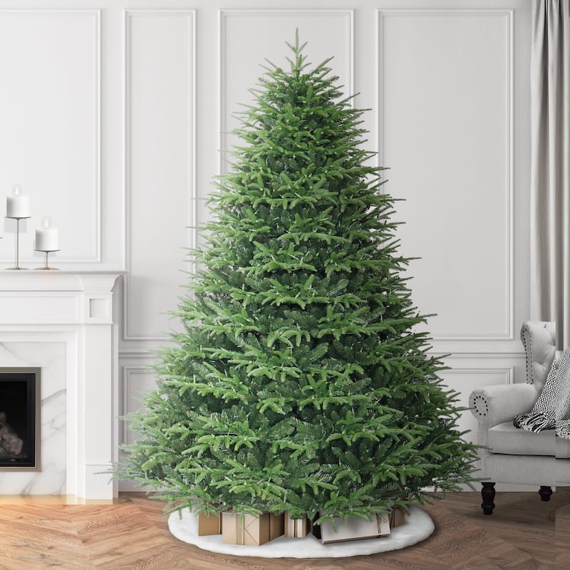 Puleo International 6.5' Pre-Lit Artificial Fraser Fir Tree with 800 Dual-Color LED Lights