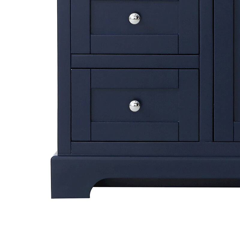 Wyndham Collection Avery 60" Single Free Standing Vanity Cabinet -