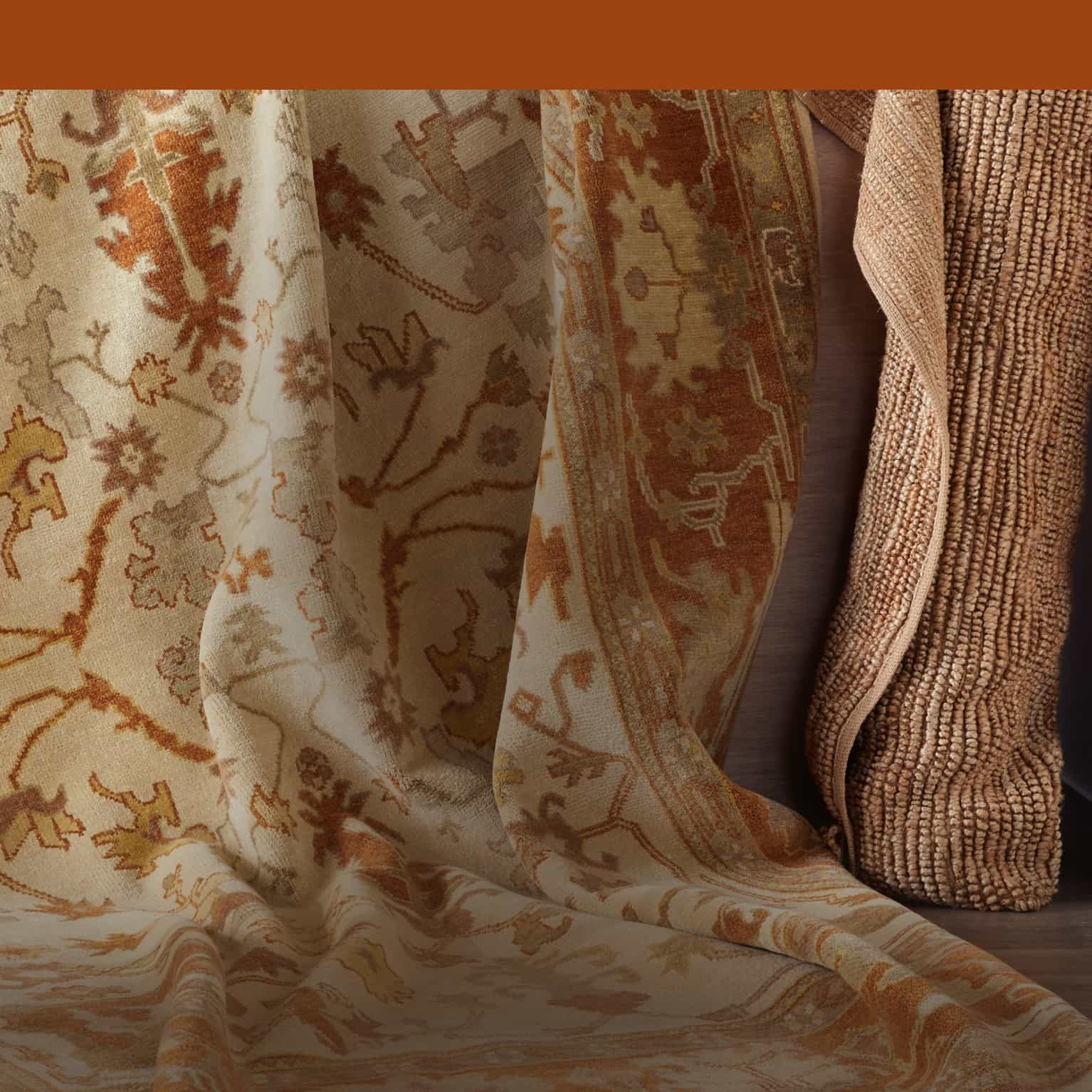 The Fall Rug O Thon. Stack your savings extra 20% off* select rugs. Use FALLRUG20 at checkout. Ends Monday.