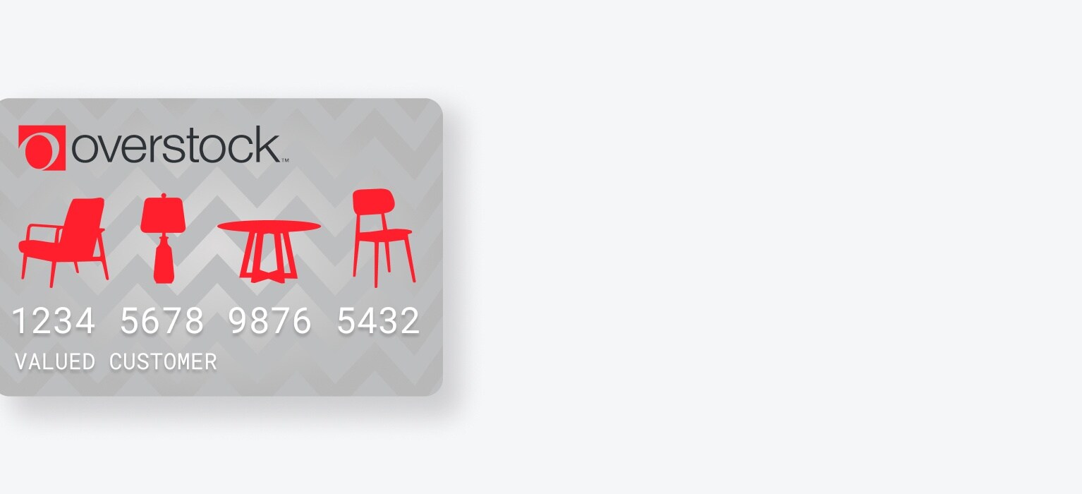 Special Financing Available with the Overstock Store Credit Card. Learn More.