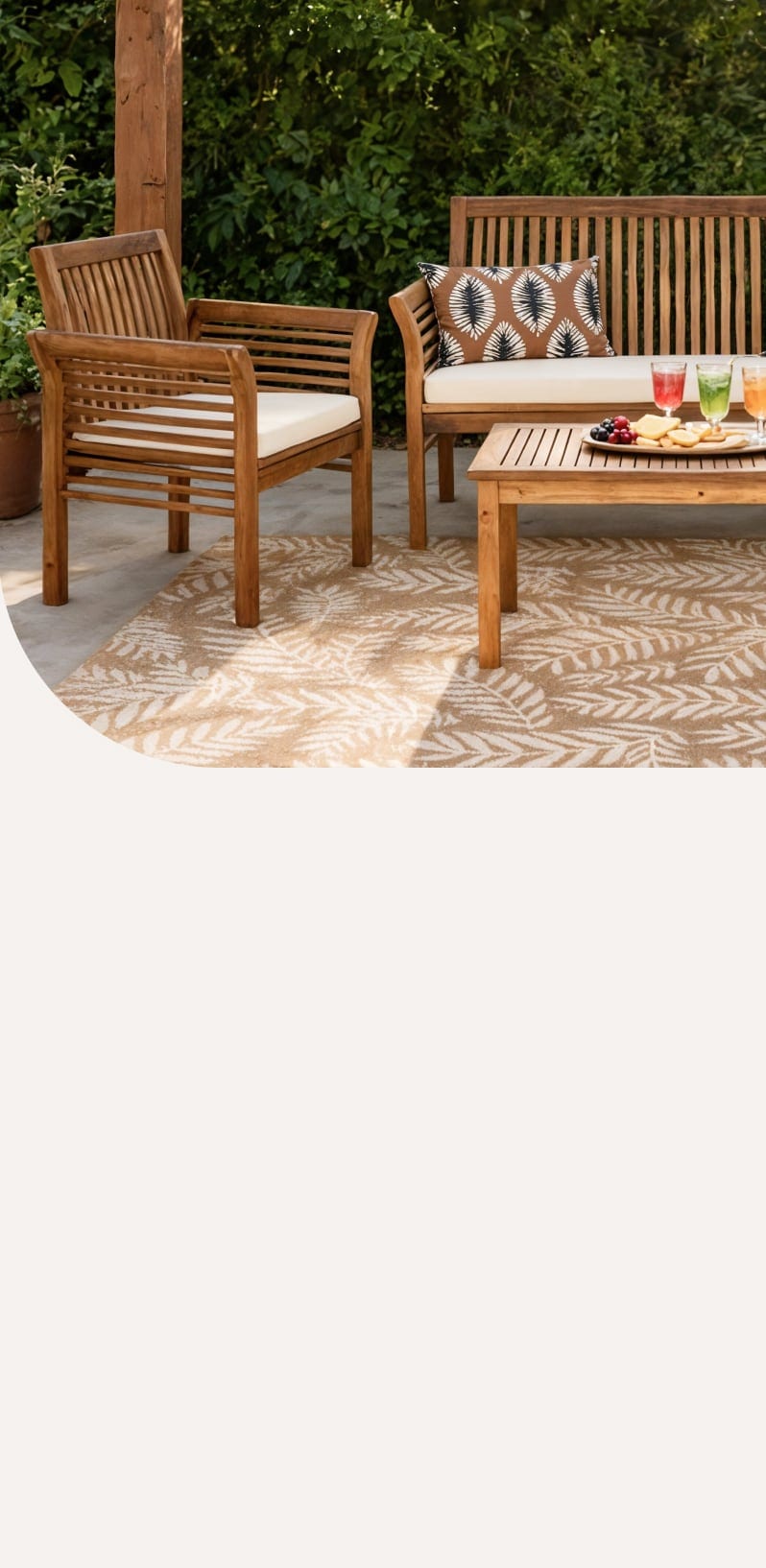 start with patio seating & dining. up to 60% off*. Save Now.