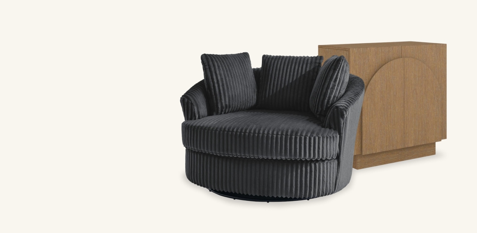 extra 10% off* indoor furniture. Activate Now.