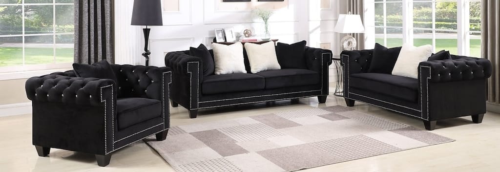 buy black living room furniture sets online at overstock | our