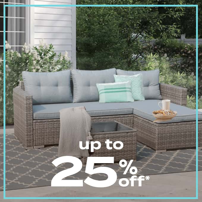 Up To 25% off* Patio Furniture Sets