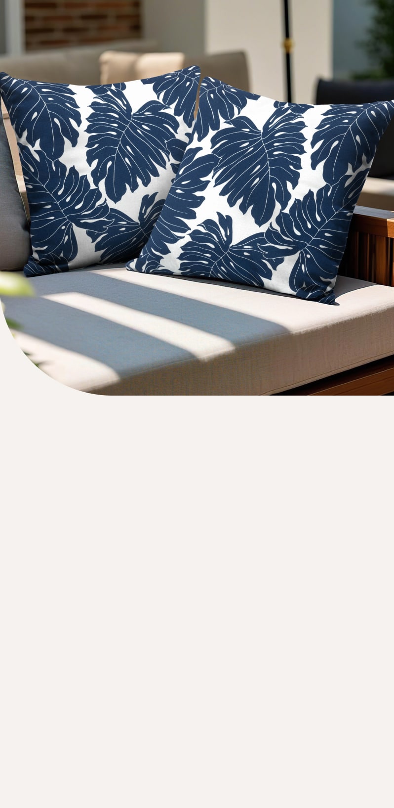 layer in outdoor decor. up to 60% off*. Save Now. 