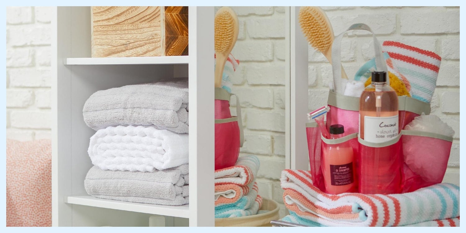 dorm bath must-haves