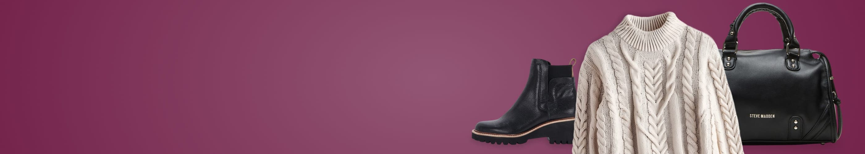 new fall fashion up to 60% off* Save Now.